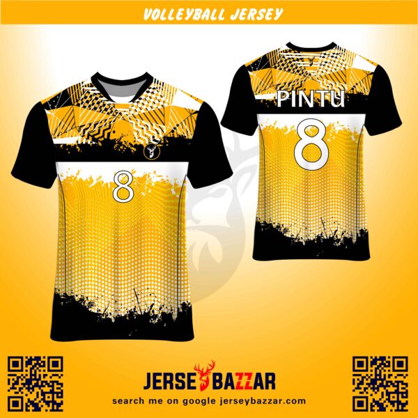 Premium Quality Half sleeve volleyball sports jersey