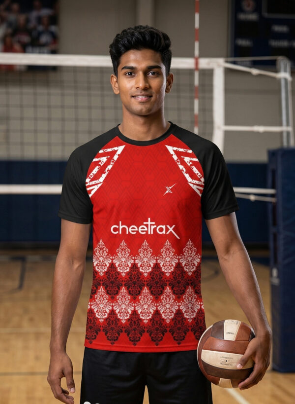 New style printed volleyball sports jersey Cheetrax Brand