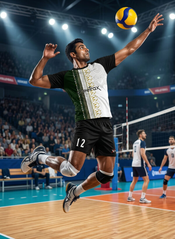 New style printed volleyball sports jersey kit Cheetrax Brand