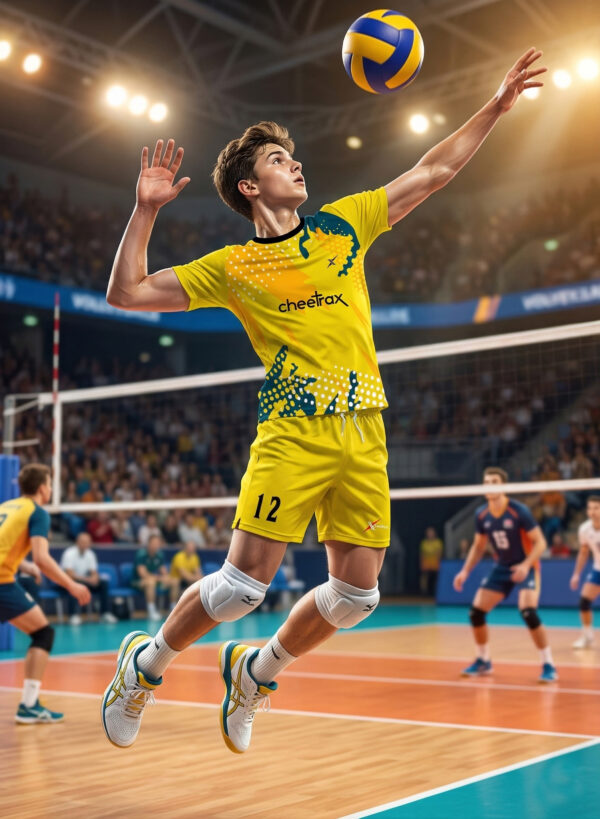 New style printed volleyball sports jersey kit Cheetrax Brand